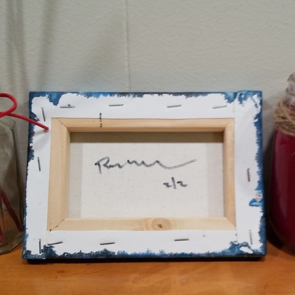 5"x7" Handmade Paint Pour - Picture 5 of 5